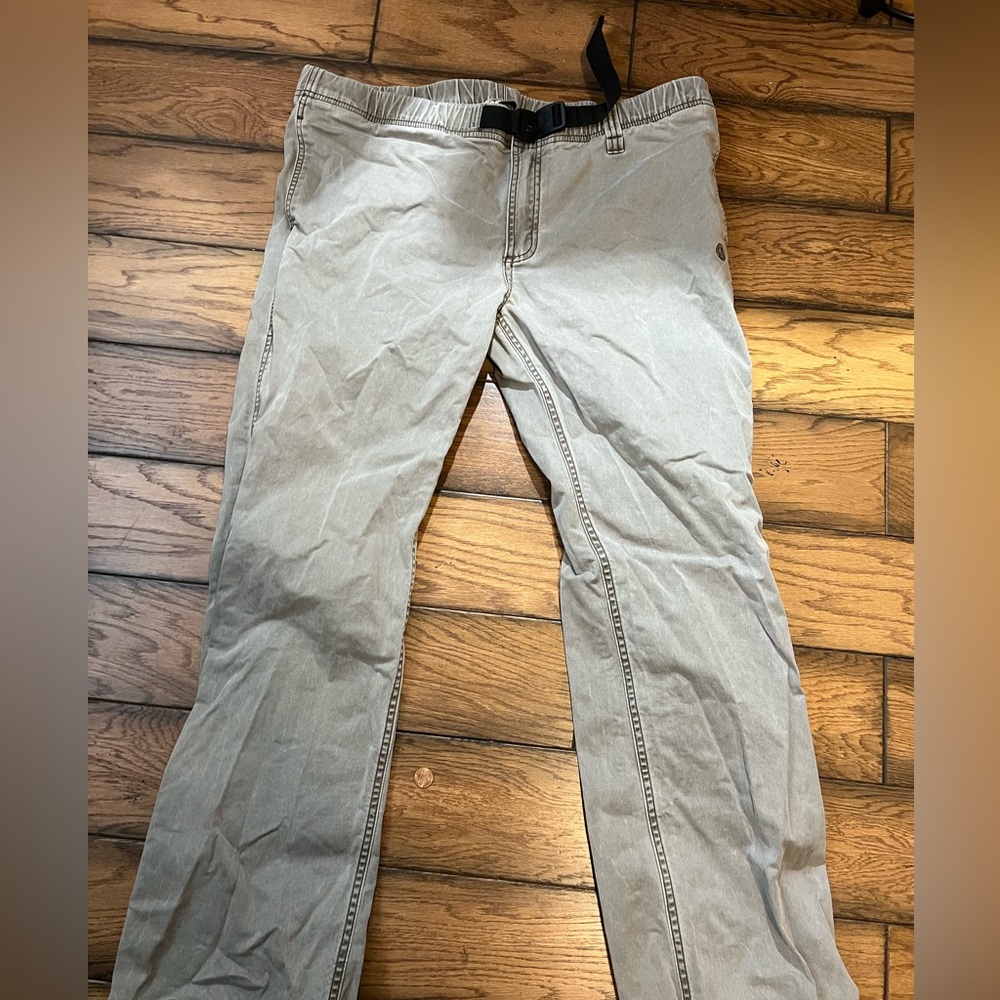Vintage gramicci hiking pants with belt